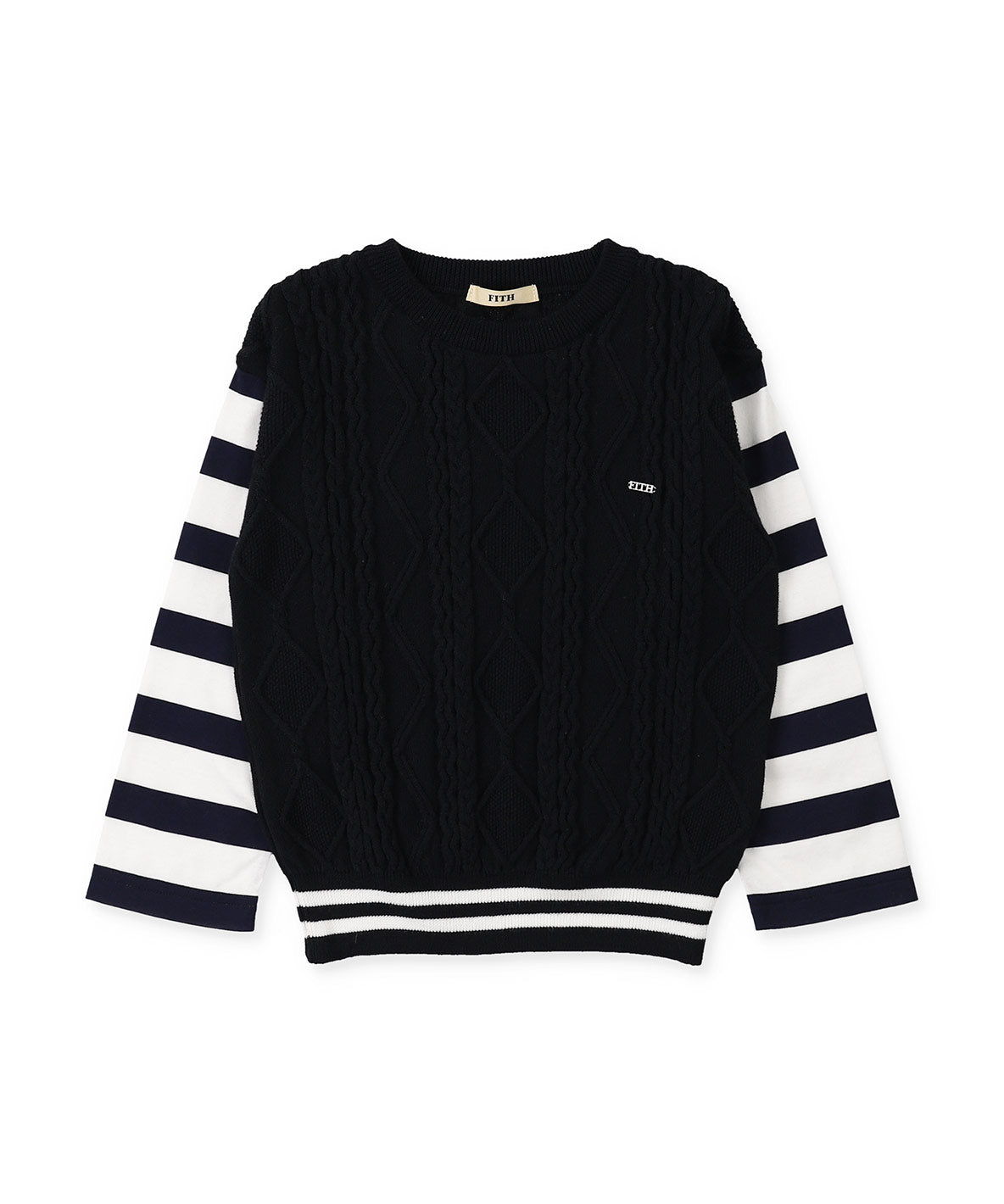 Cotton and Striped TEE