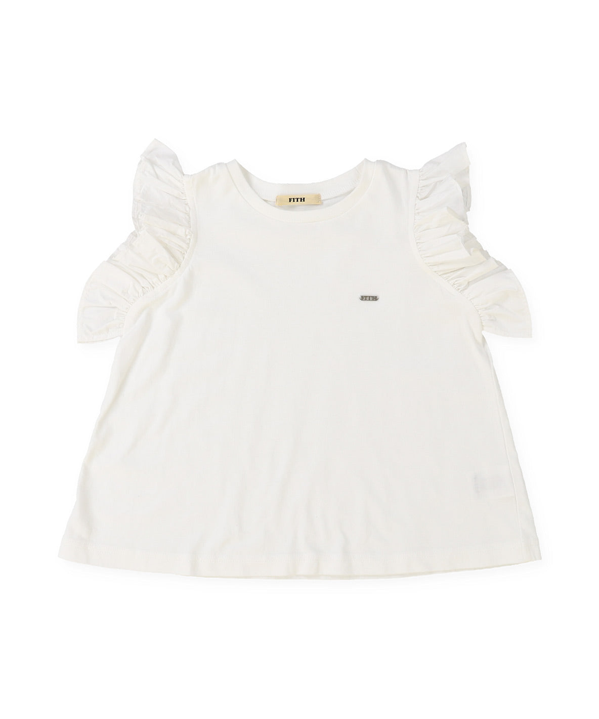 Ruffled Sleeve Soft Pullover
