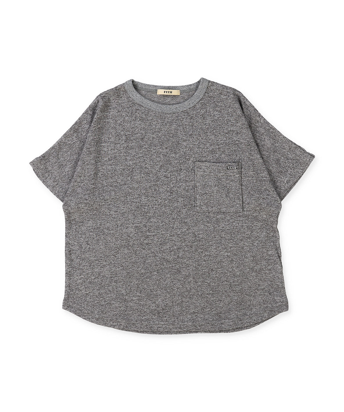 Tetoron Cotton Jersey Back Logo T-shirt