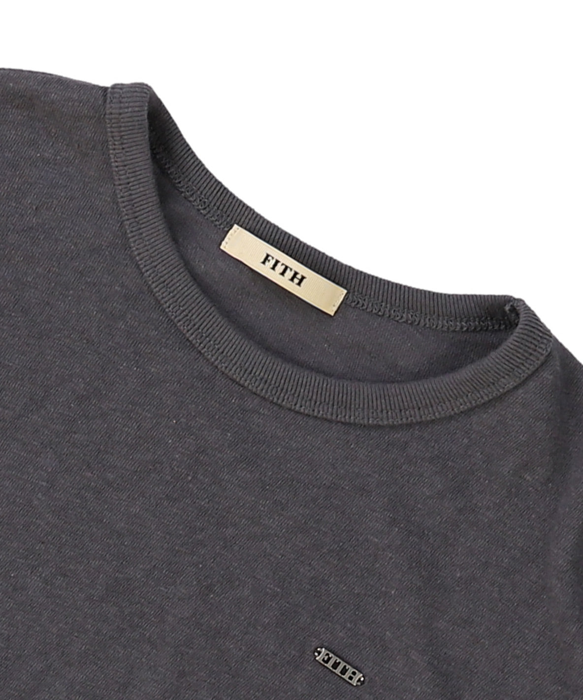 Ruffled Recycled Cotton Jersey T-shirt