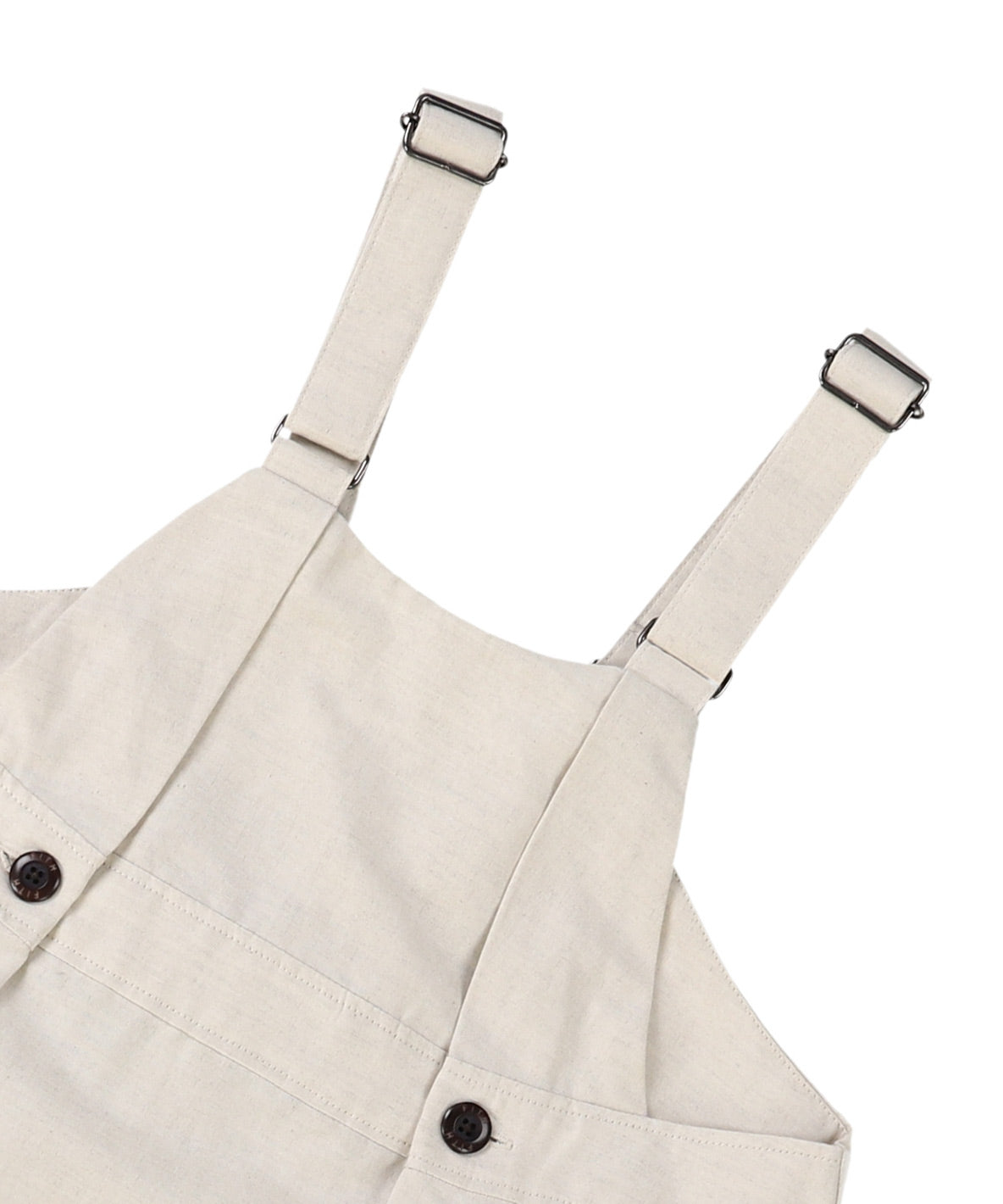 Cotton and Linen Weather Long Overall Dress