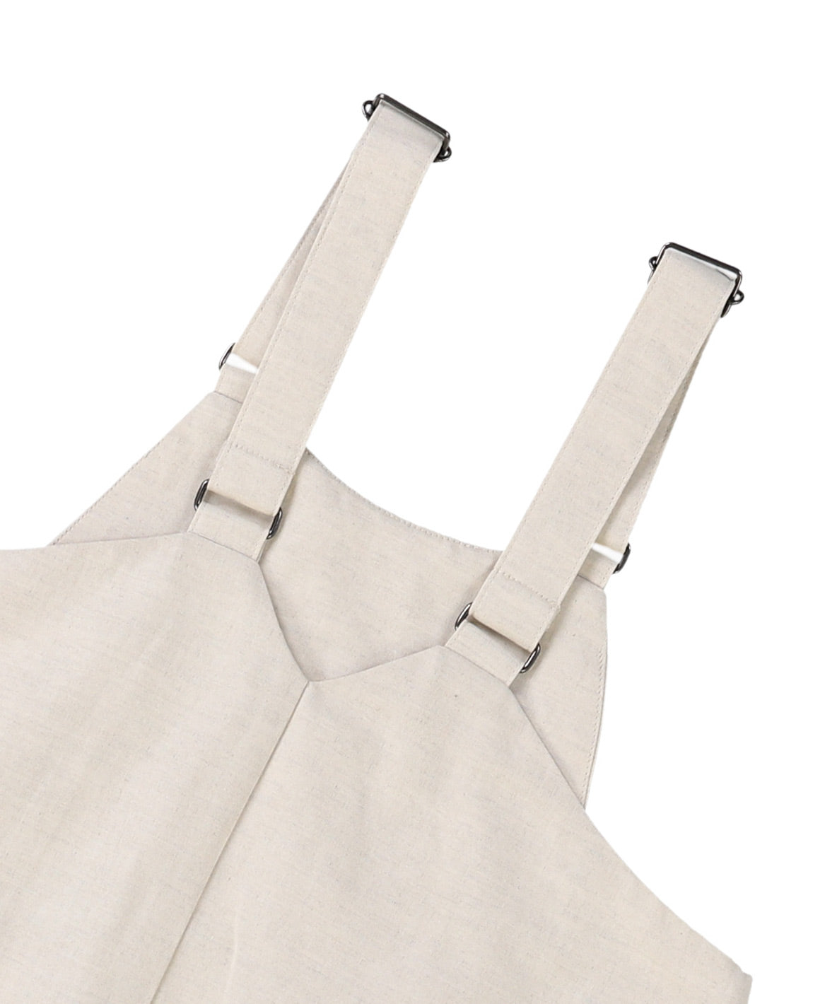 Cotton and Linen Weather Long Overall Dress