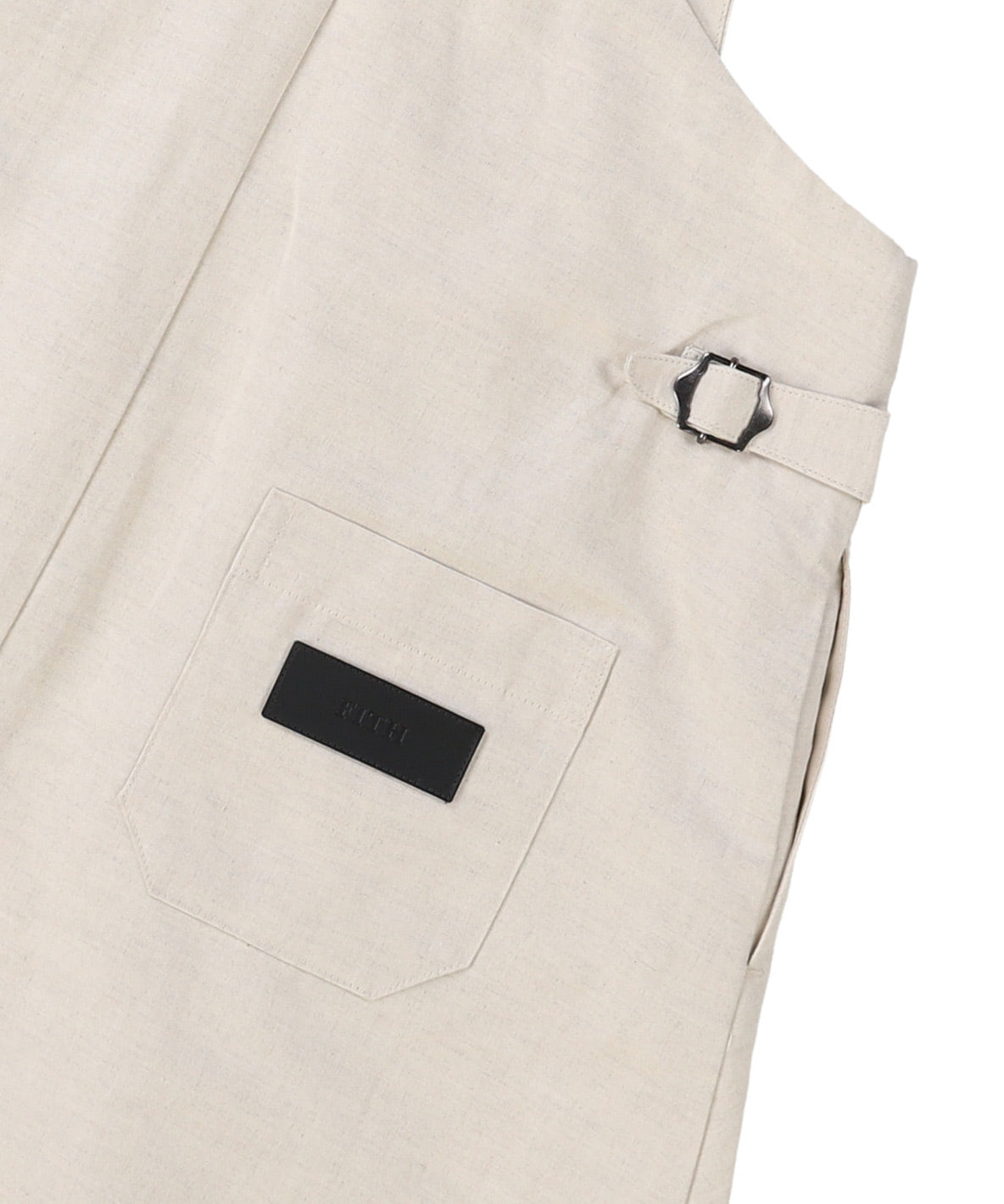 Cotton and Linen Weather Long Overall Dress