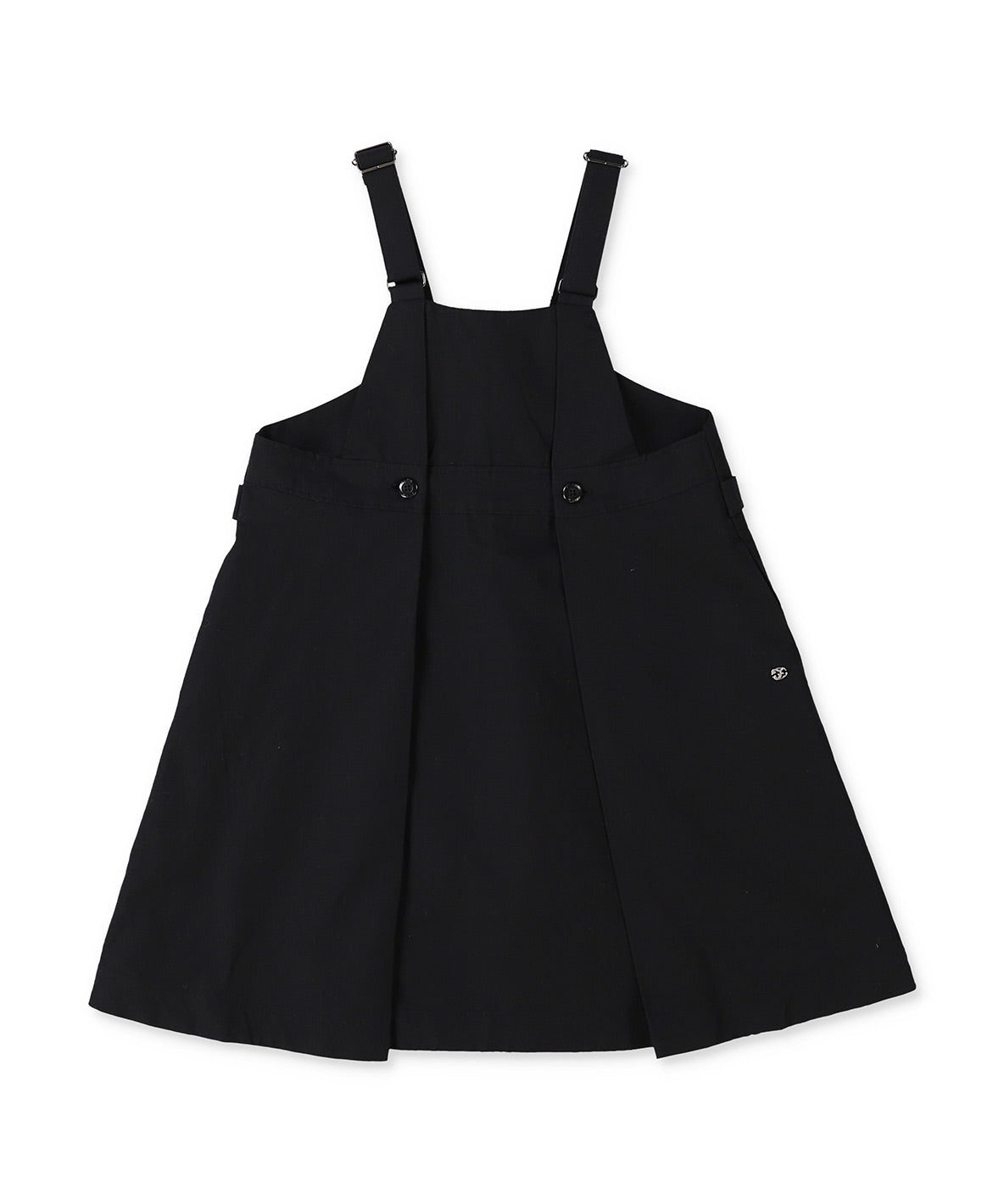 Cotton and Linen Weather Long Overall Dress