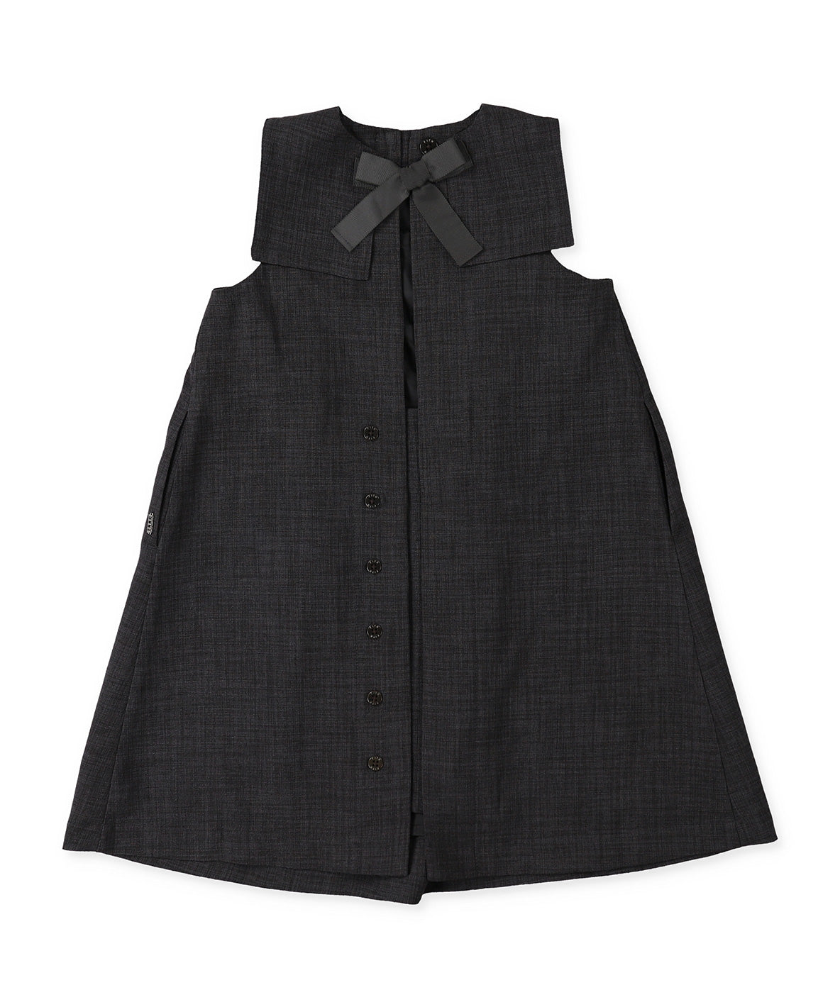 REFLAX Slub Oxford Long Dress
