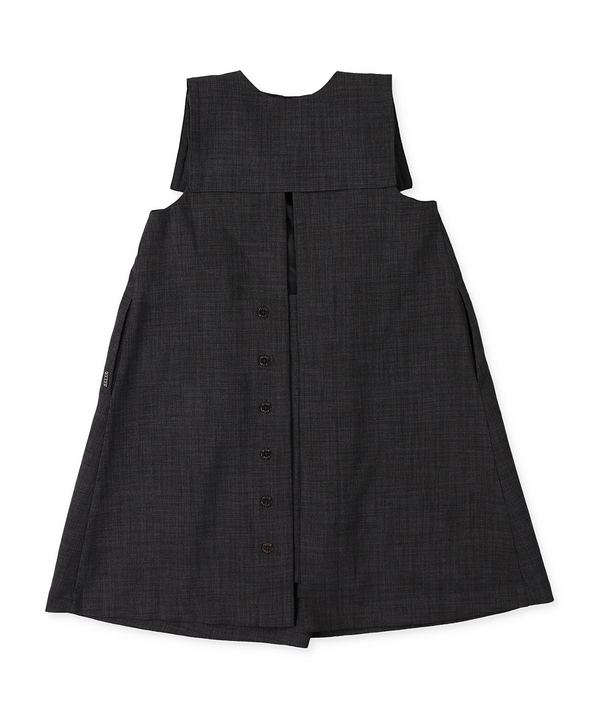 REFLAX Slub Oxford Long Dress