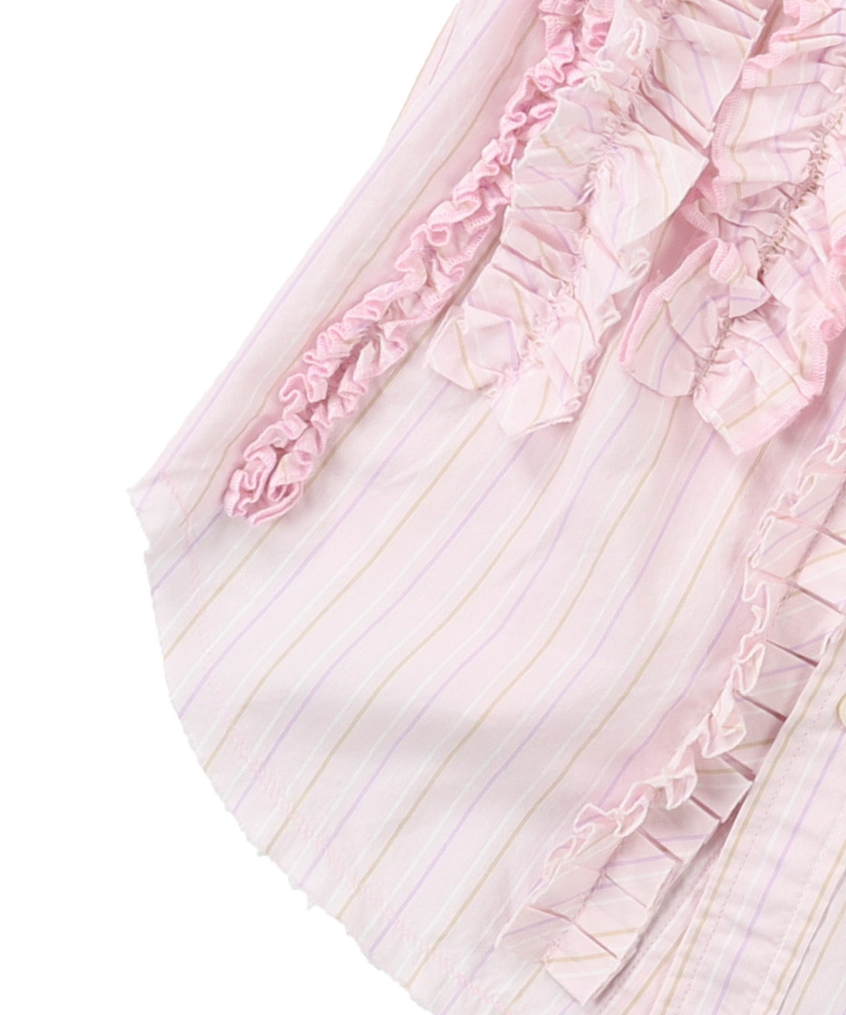 Mix Frilled Shirt