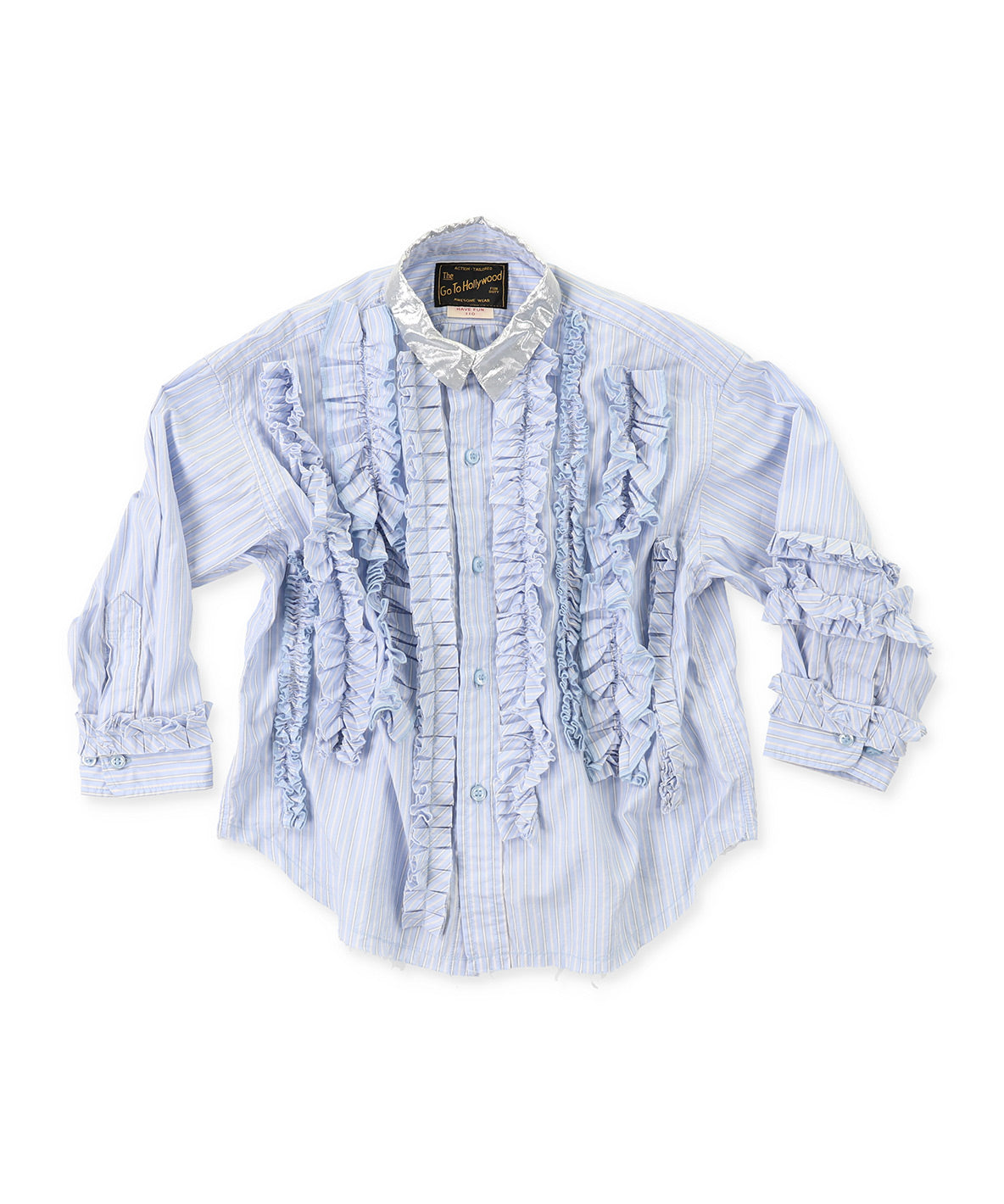 Mix Frilled Shirt