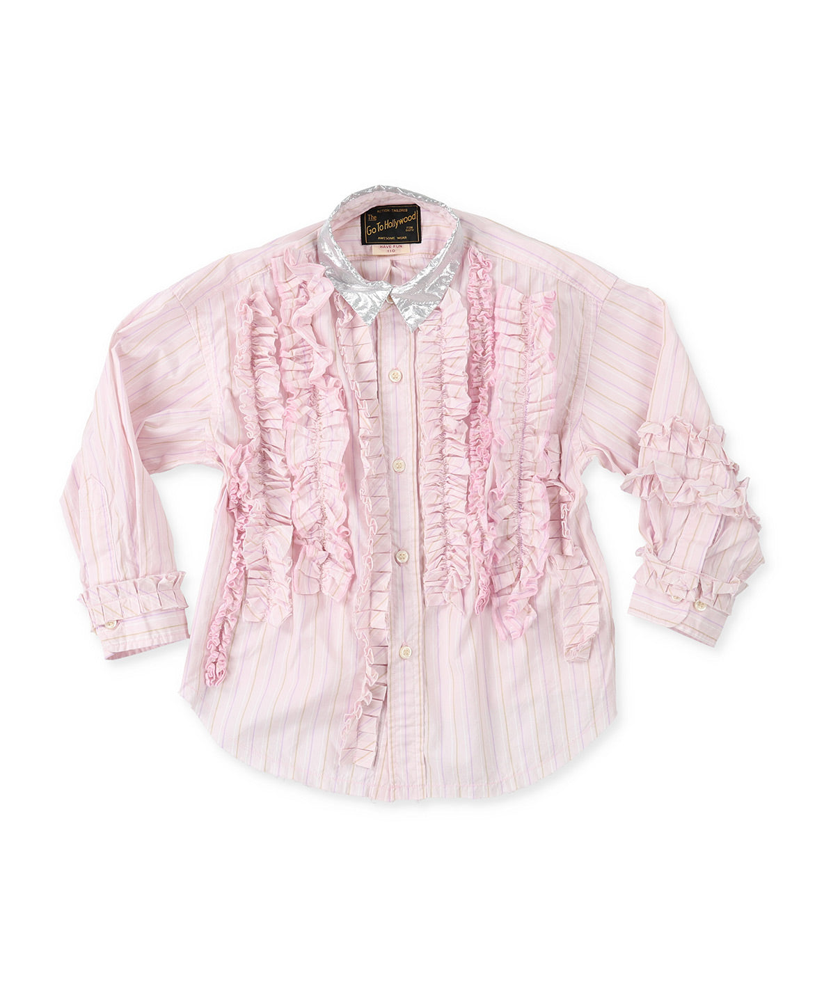 Mix Frilled Shirt