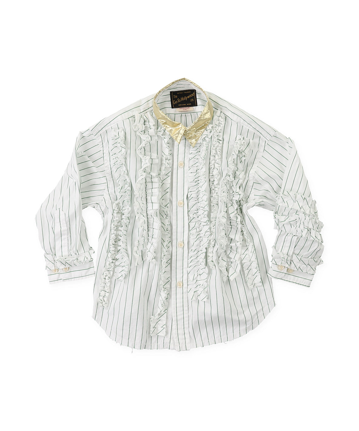 Mix Frilled Shirt
