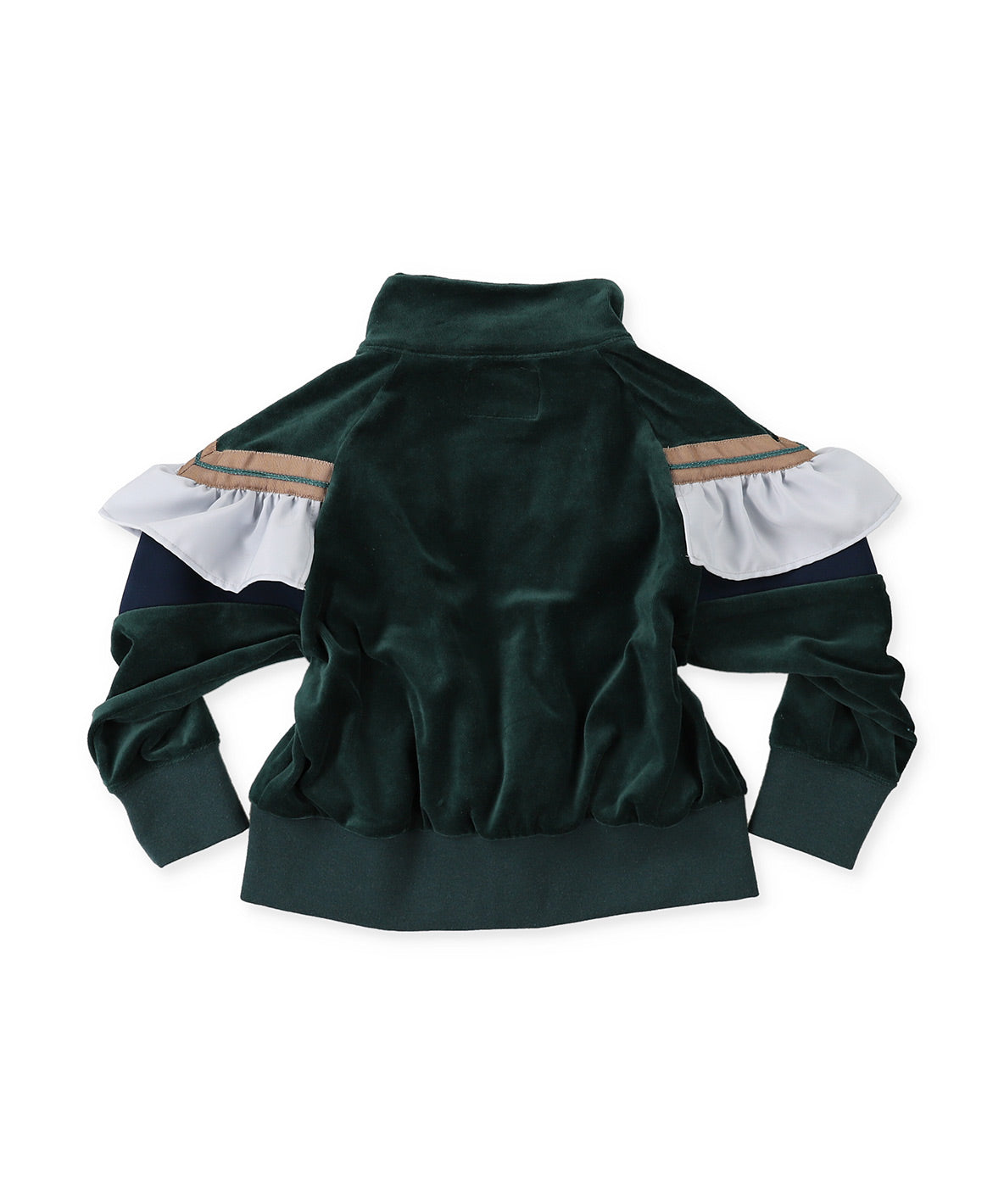 Velour Frilled Jacket