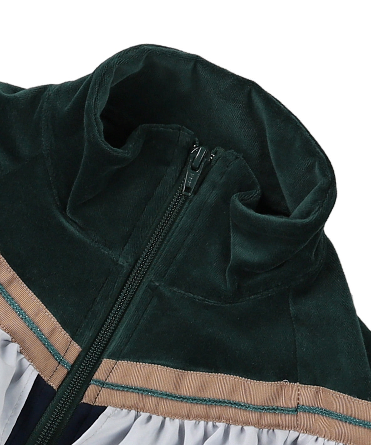 Velour Frilled Jacket