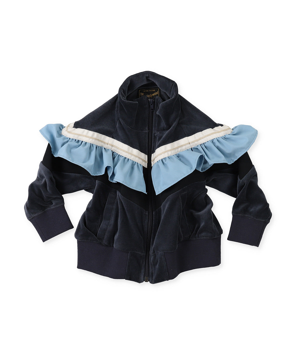 Velour Frilled Jacket