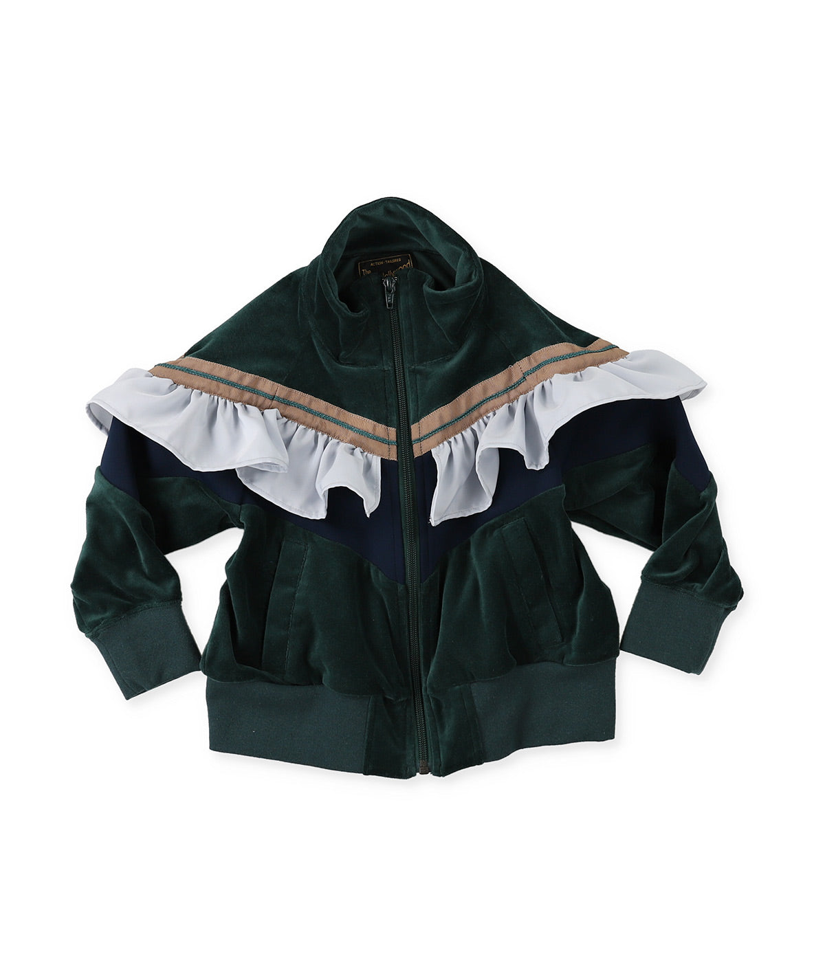 Velour Frilled Jacket