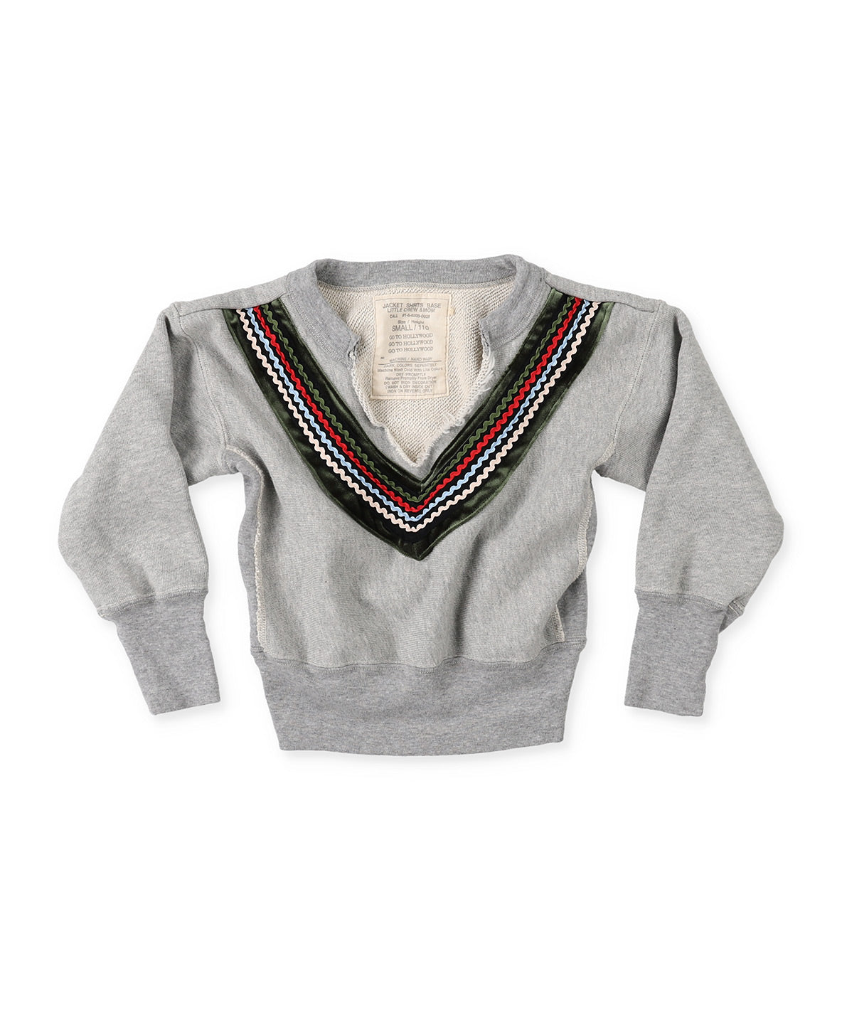 Vintage Pile College Sweatshirt