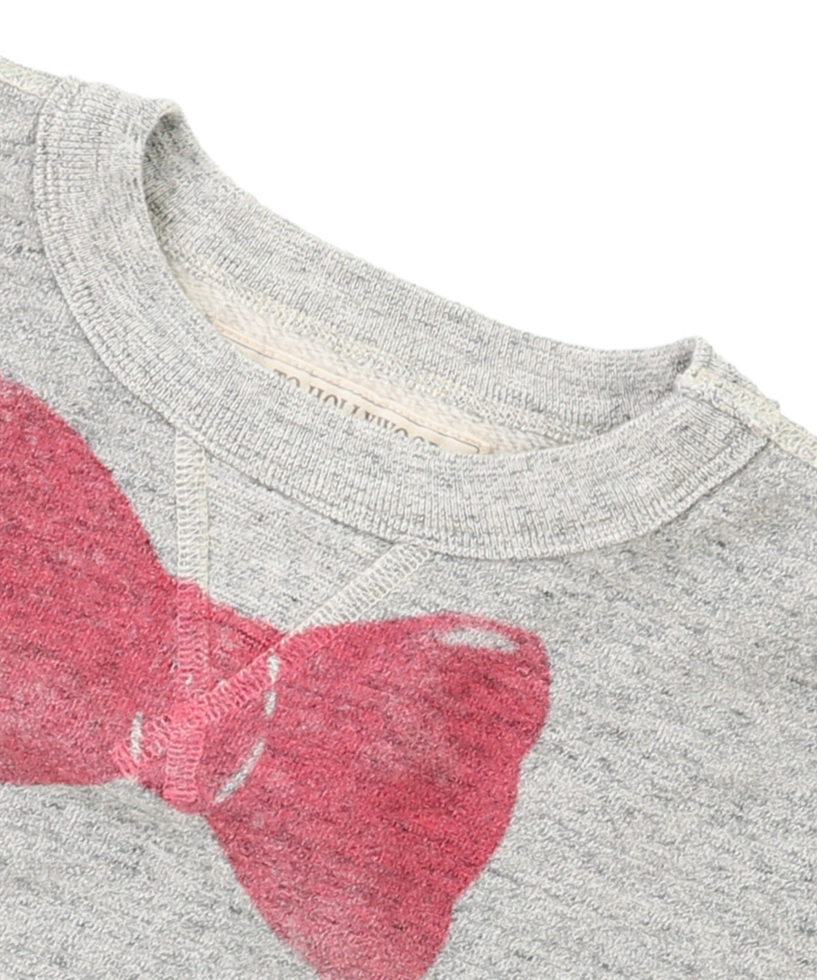 Fleece-lined Ribbon Sweatshirt