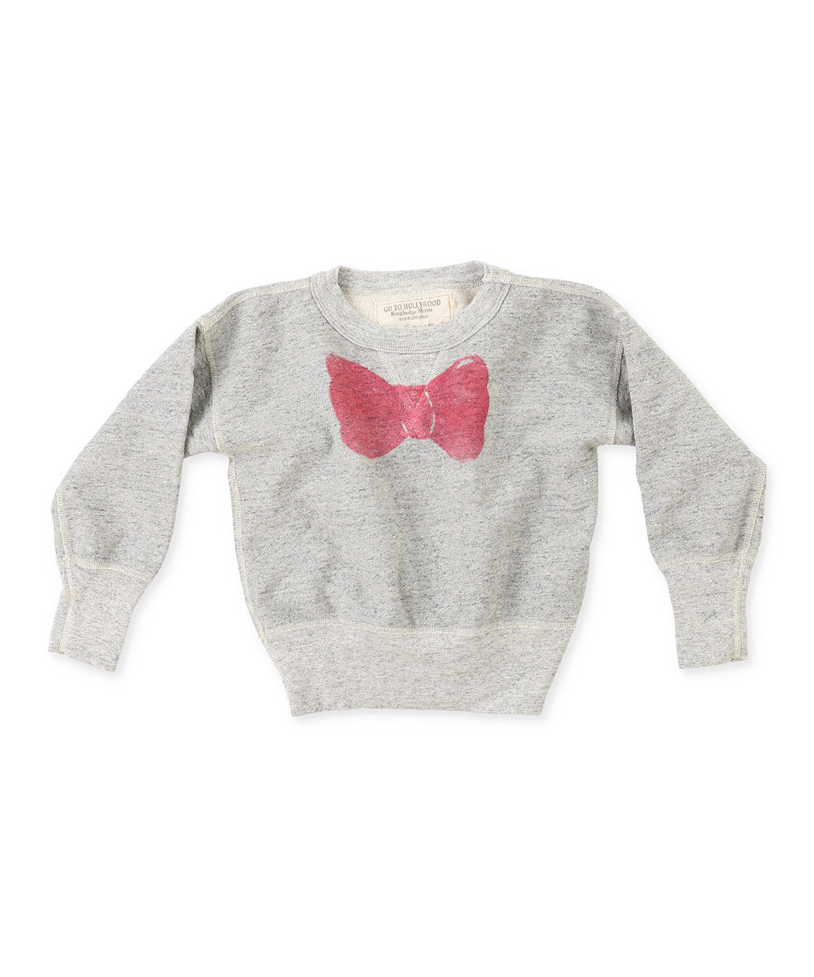 Fleece-lined Ribbon Sweatshirt