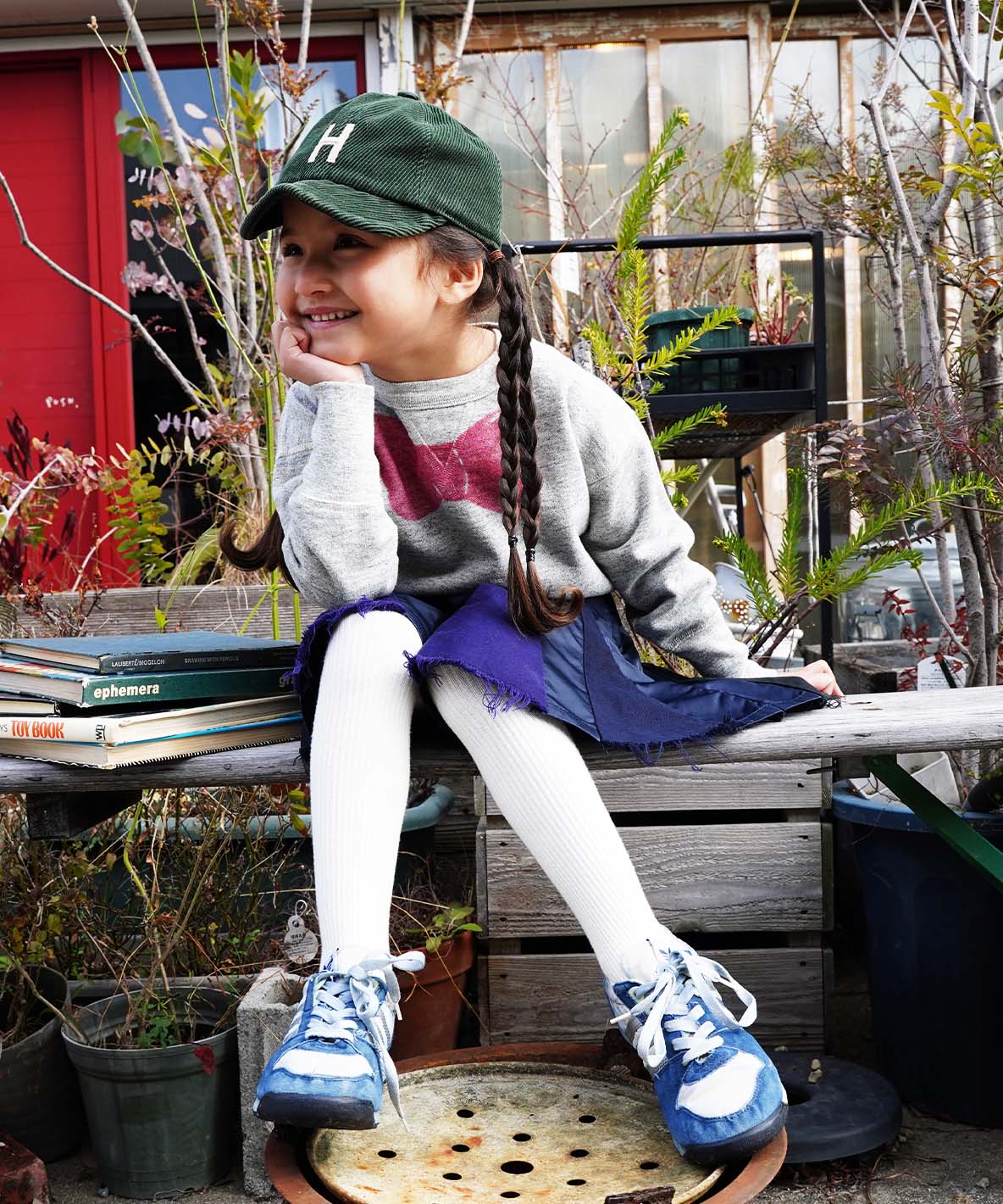 Fleece-lined Ribbon Sweatshirt