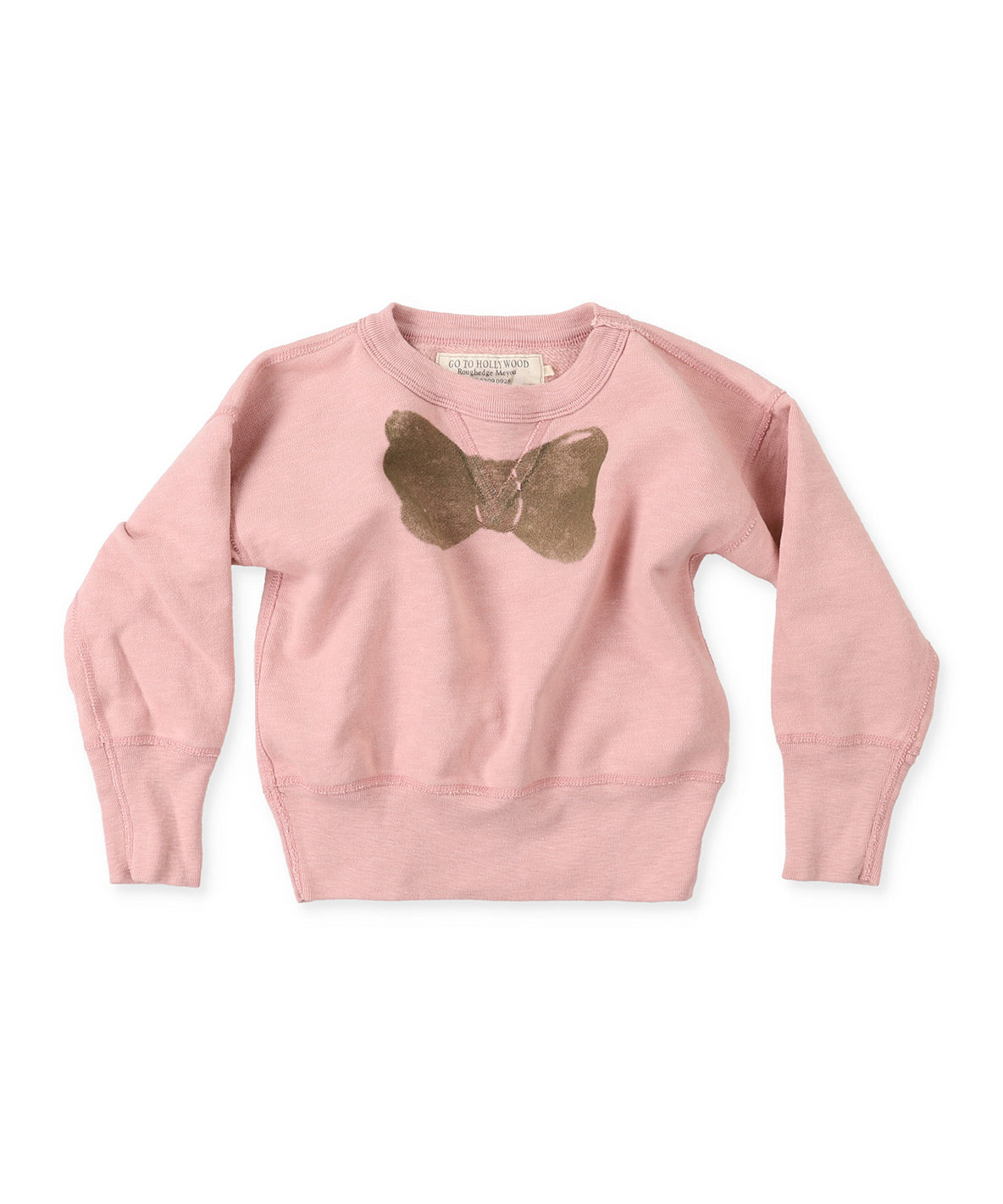 Fleece-lined Ribbon Sweatshirt