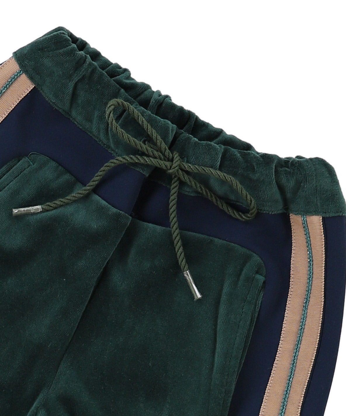 Velour Frilled Pants