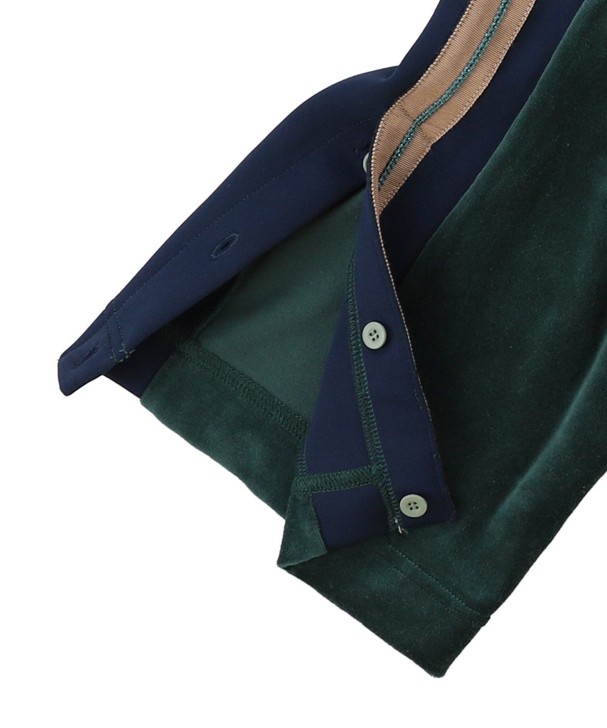 Velour Frilled Pants