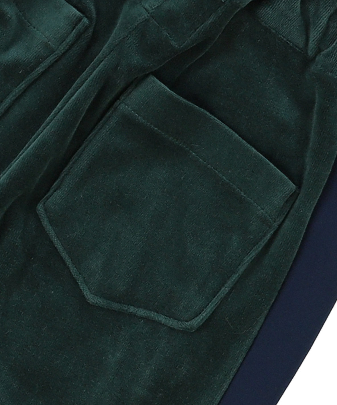 Velour Frilled Pants