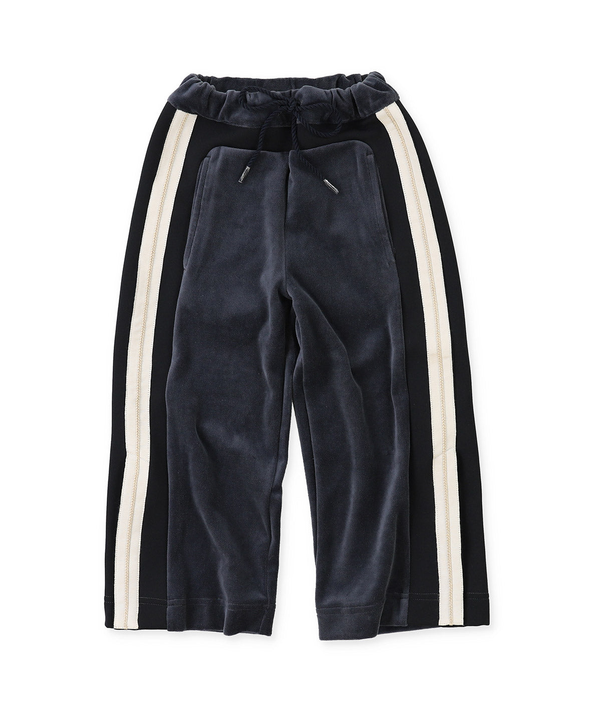 Velour Frilled Pants