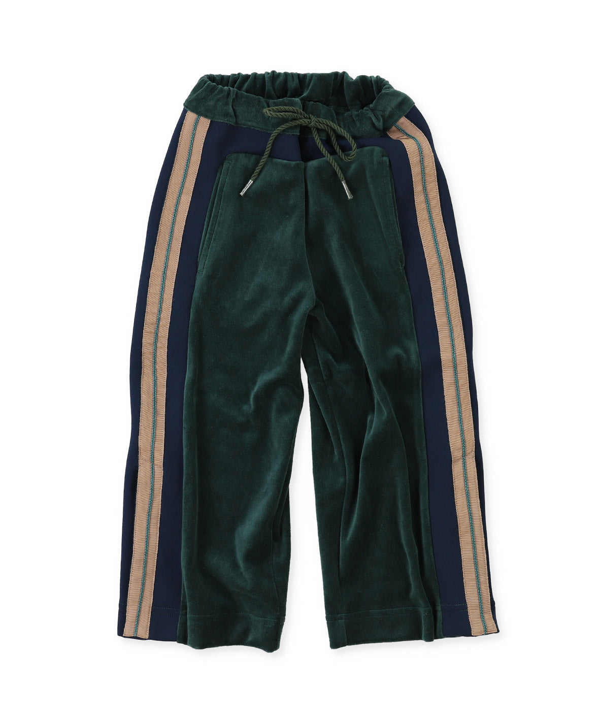 Velour Frilled Pants