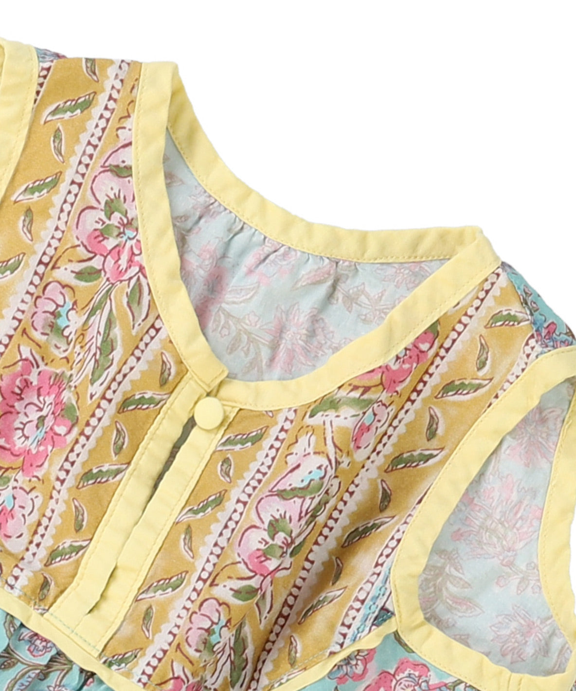 Indian-like Print Blouse