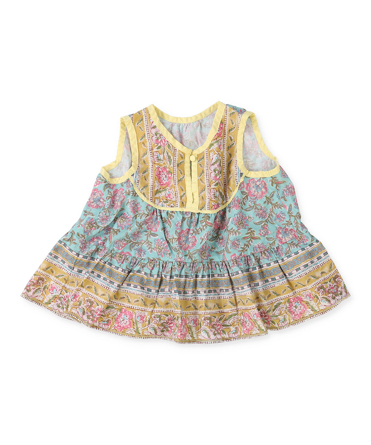 Indian-like Print Blouse