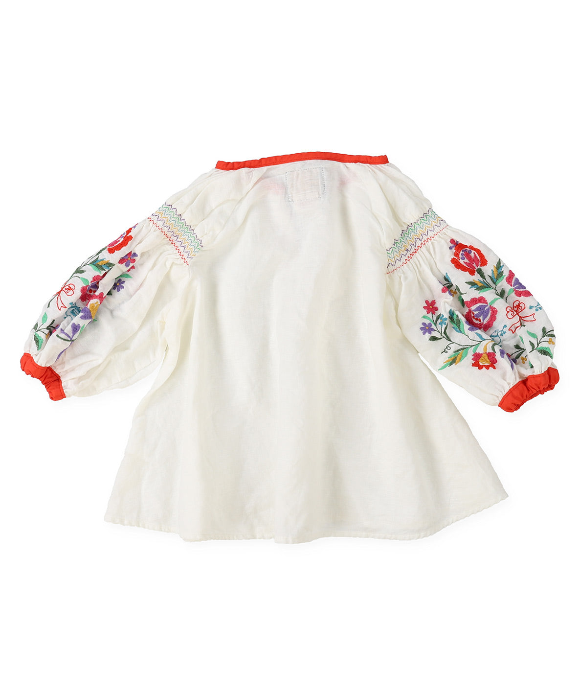 Floral Embroidery Blouse