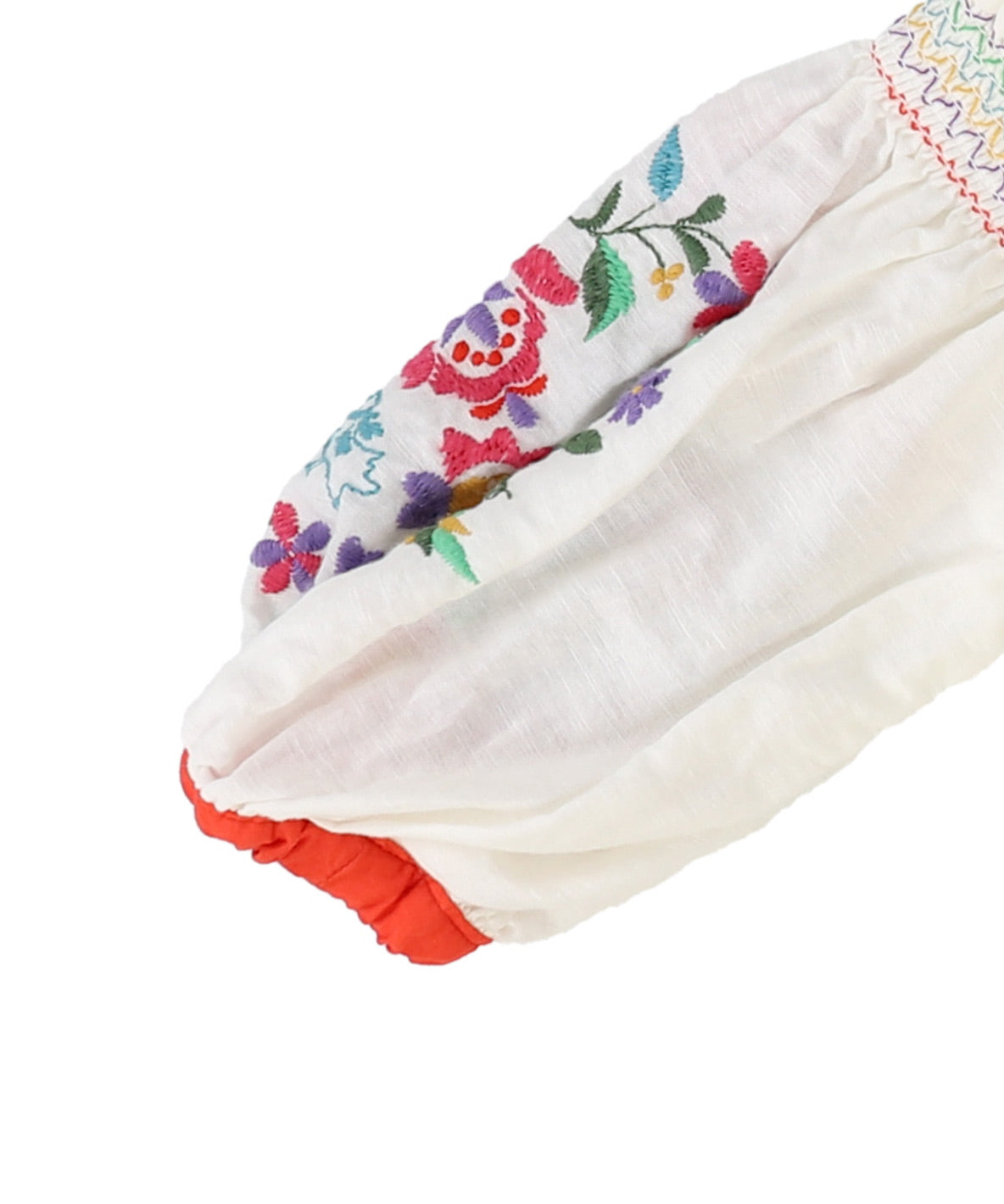 Floral Embroidery Blouse