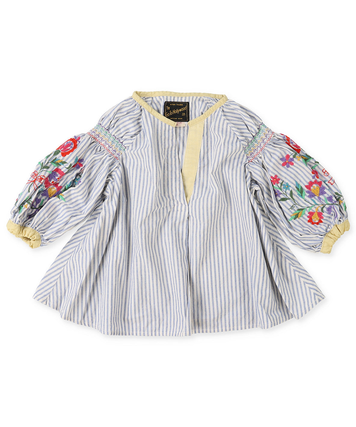 Floral Embroidery Blouse