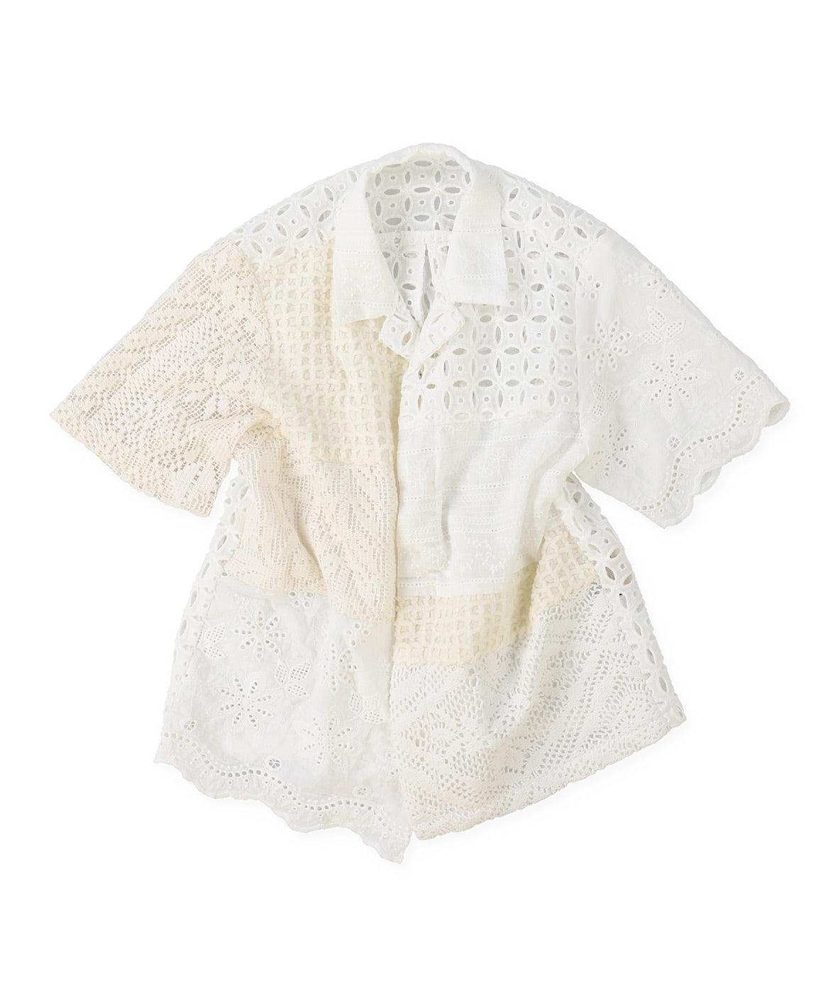 Patchwork Lace Shirt
