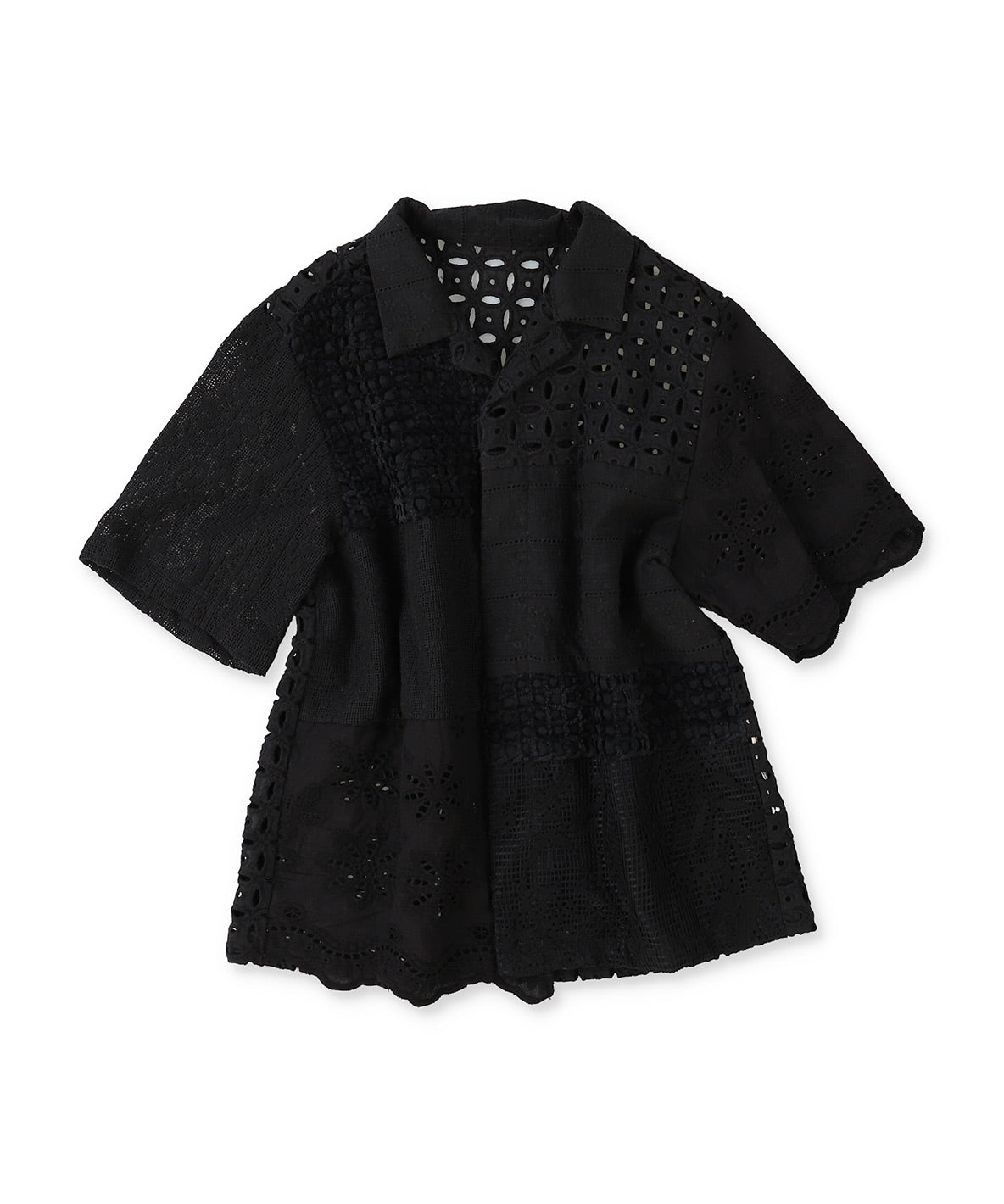 Patchwork Lace Shirt