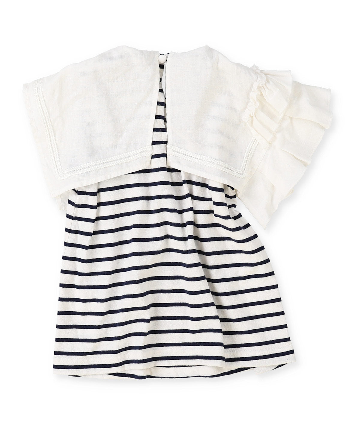 Asymmetry Sailor Collar Tee