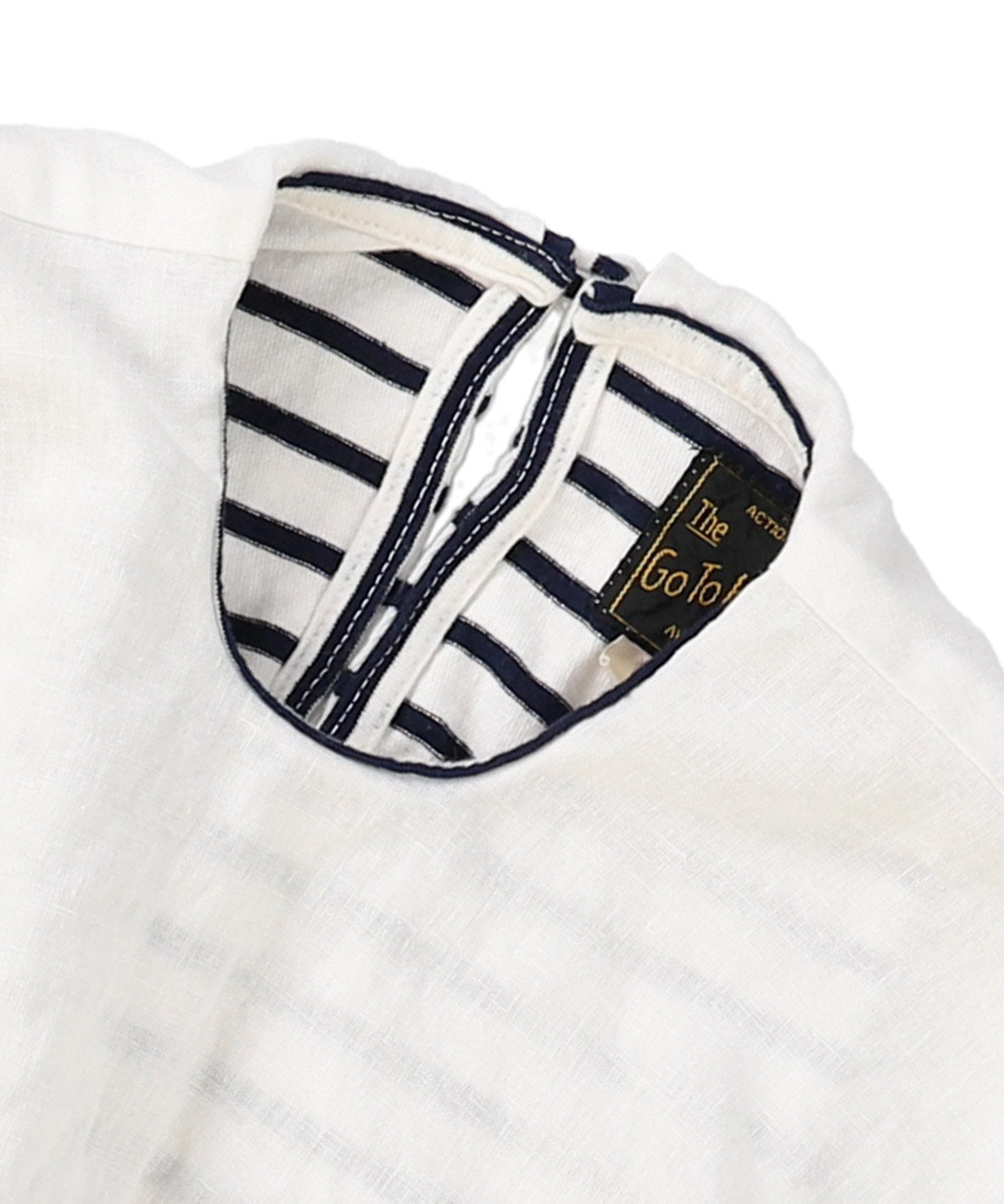Asymmetry Sailor Collar Tee
