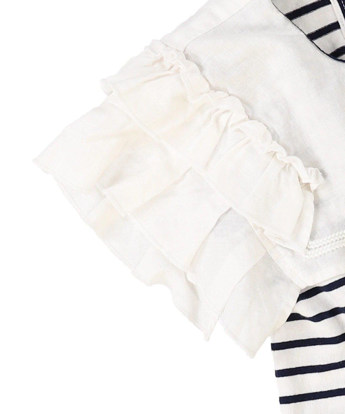 Asymmetry Sailor Collar Tee
