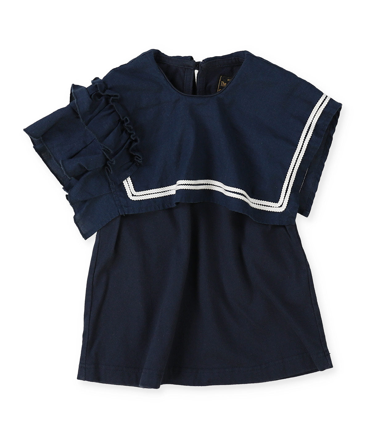 Asymmetry Sailor Collar Tee