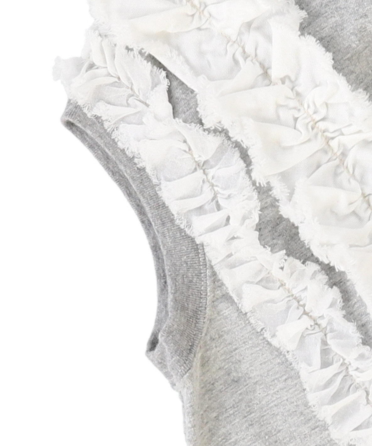 Vintage Frilly Sleeveless Tee