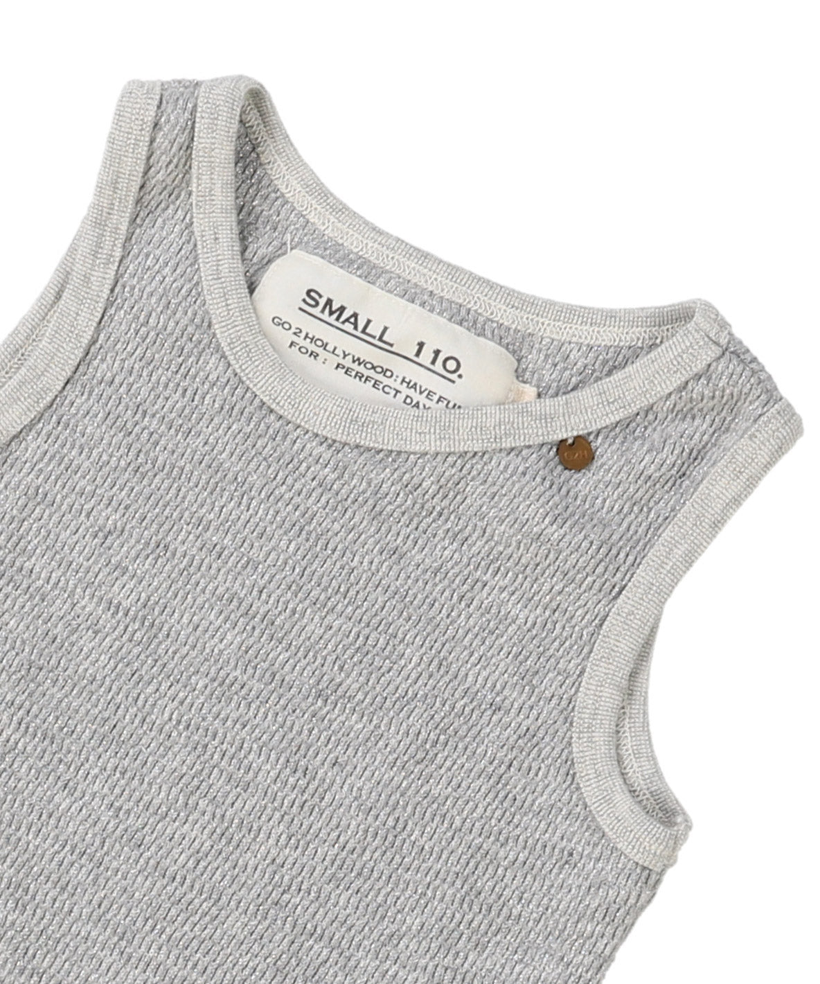 Glitter Waffle Tank-top