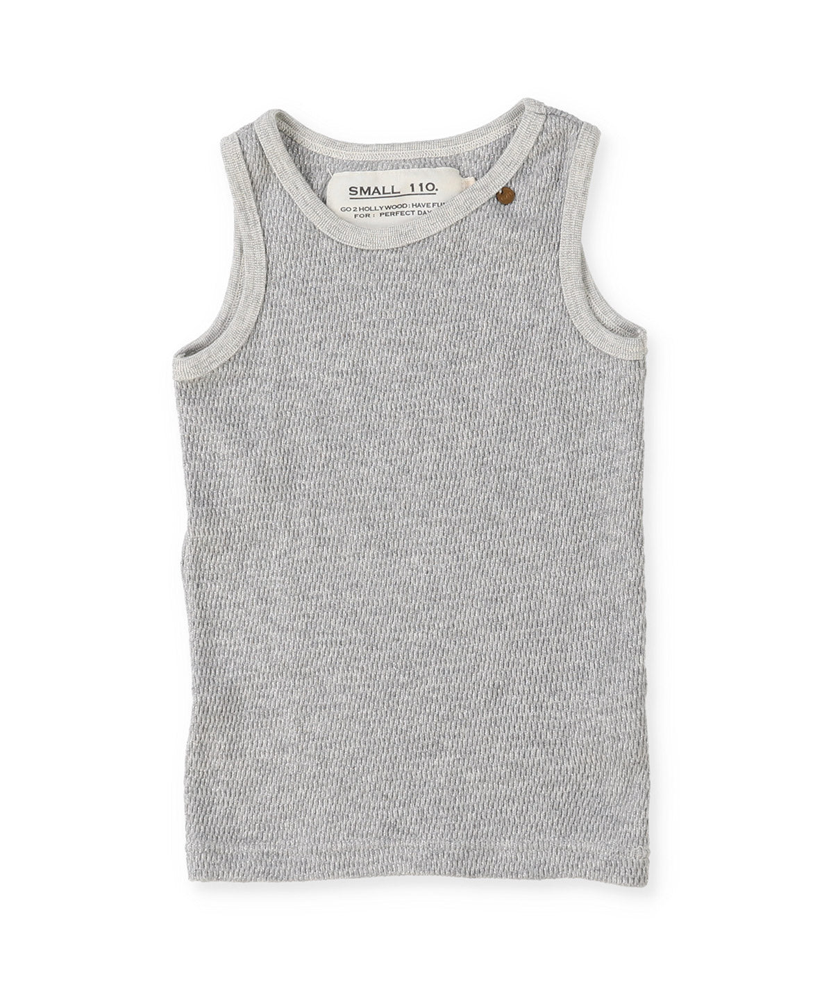 Glitter Waffle Tank-top