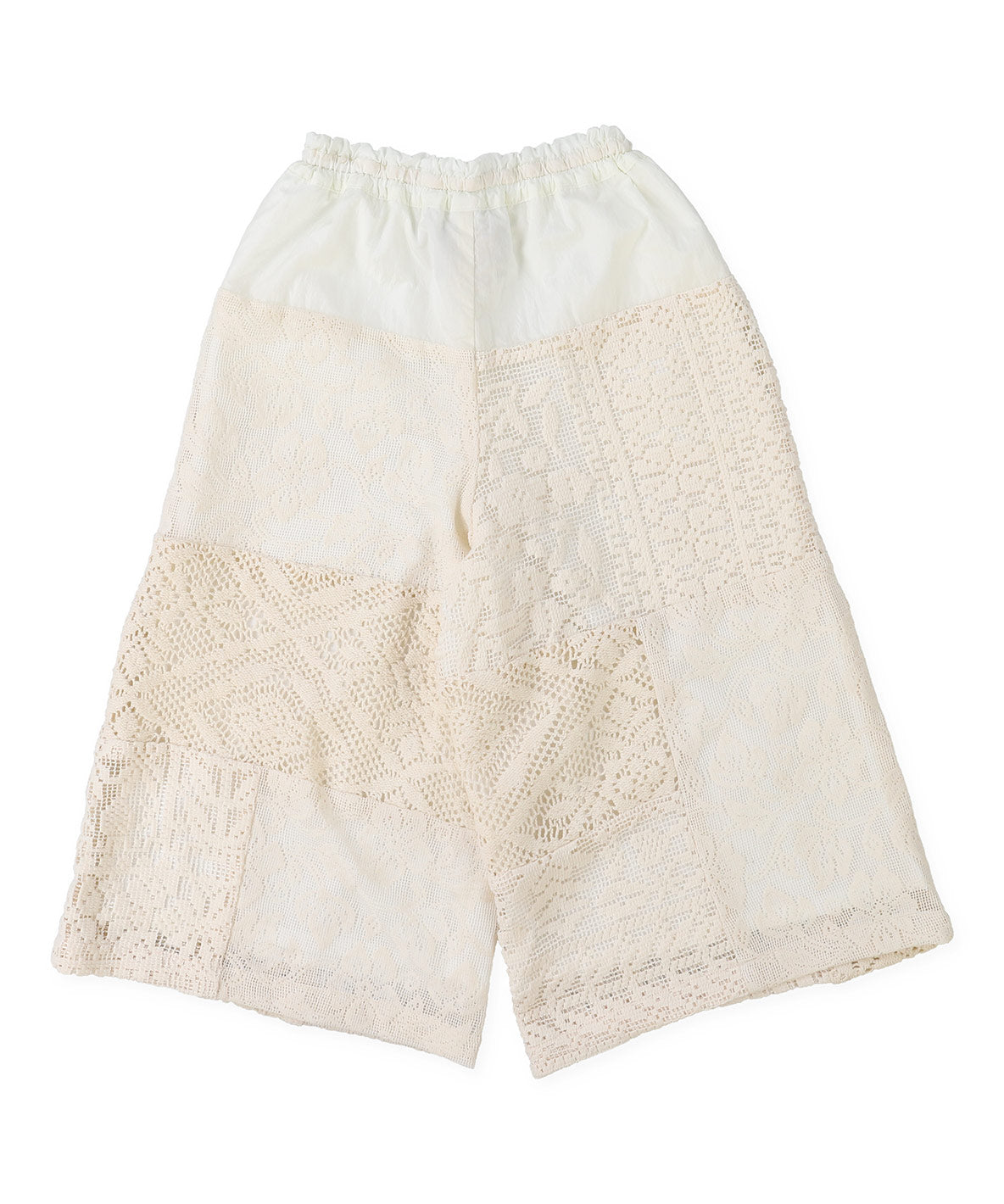 Lacy Patchwork Wide Pants