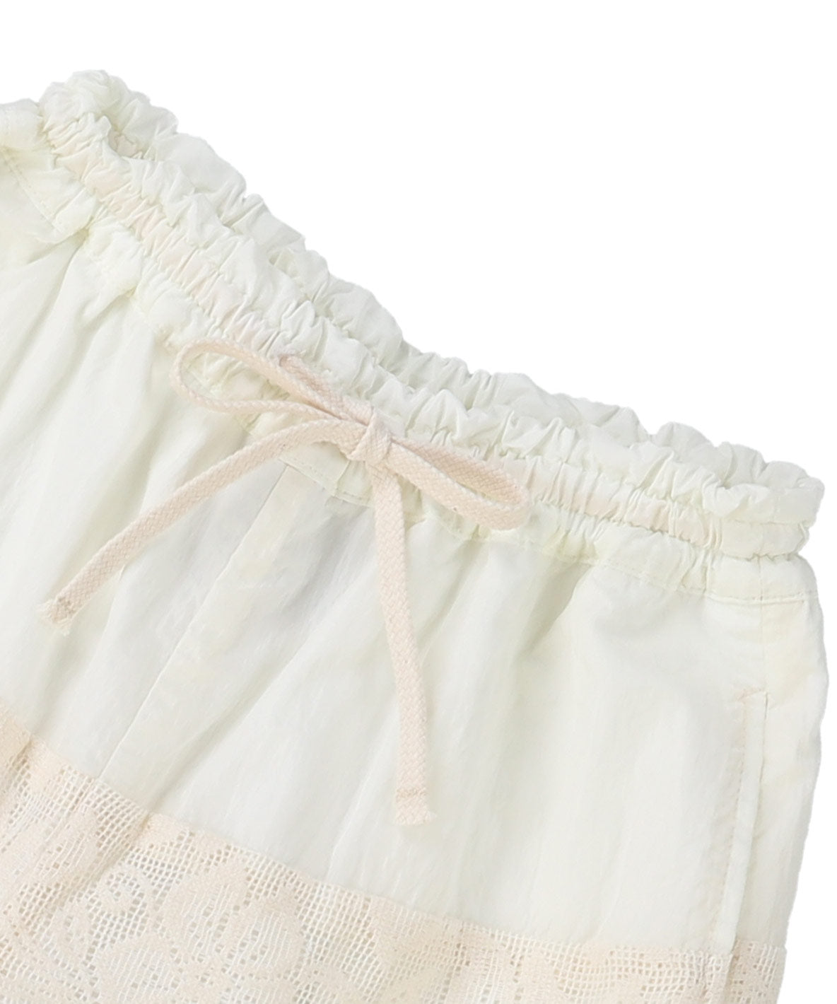 Lacy Patchwork Wide Pants