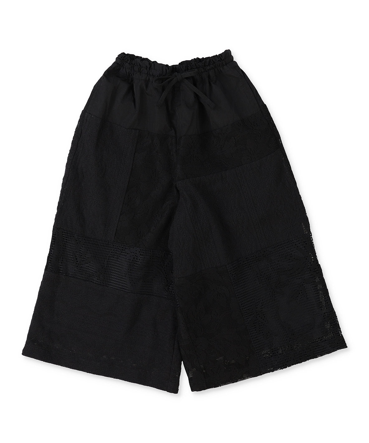 Lacy Patchwork Wide Pants