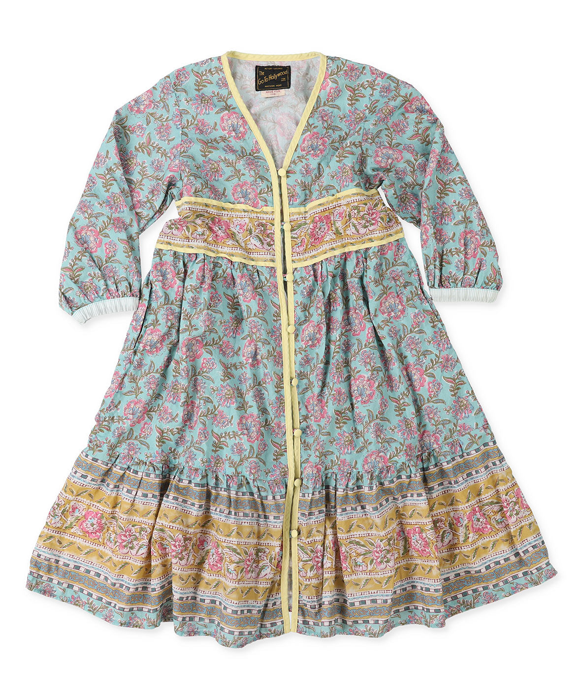Indian-like Print Dress