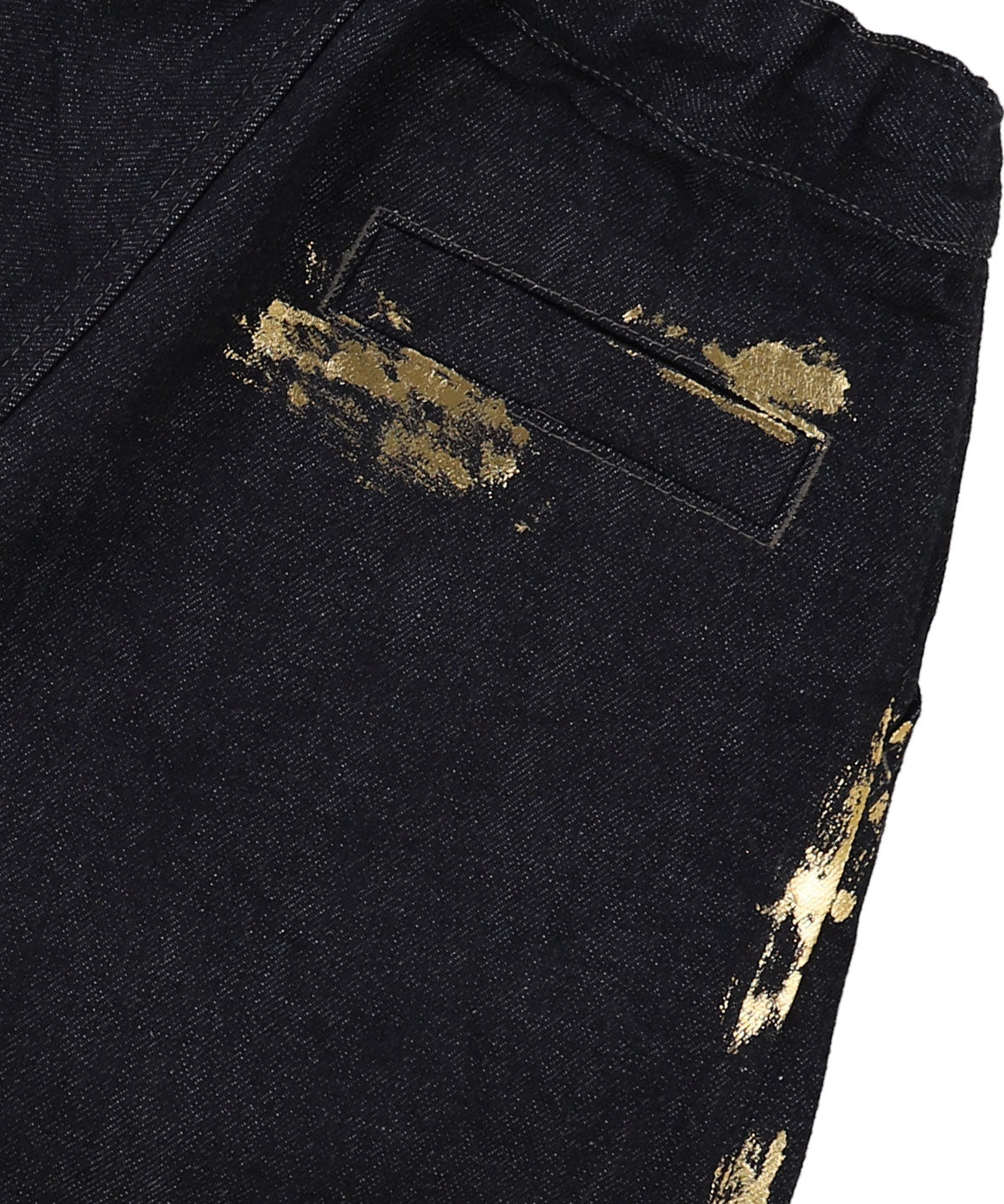 Shiny Denim Jorts