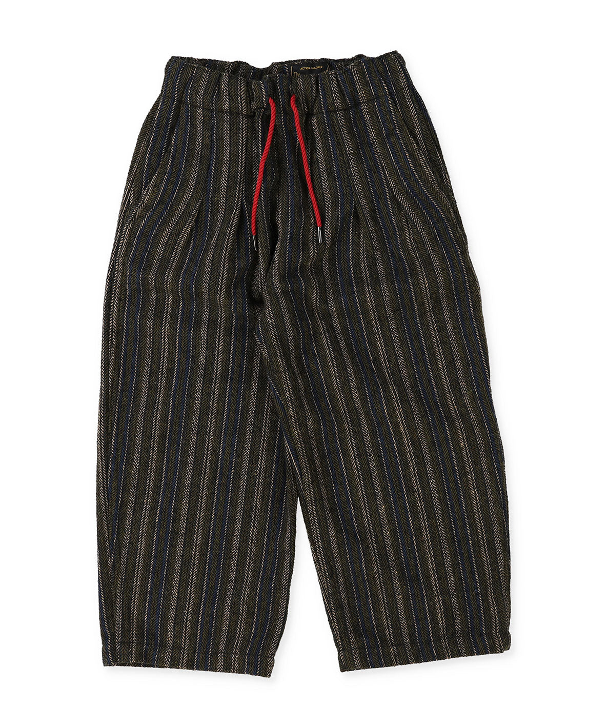 Multi Striped Tuck Easy Pants