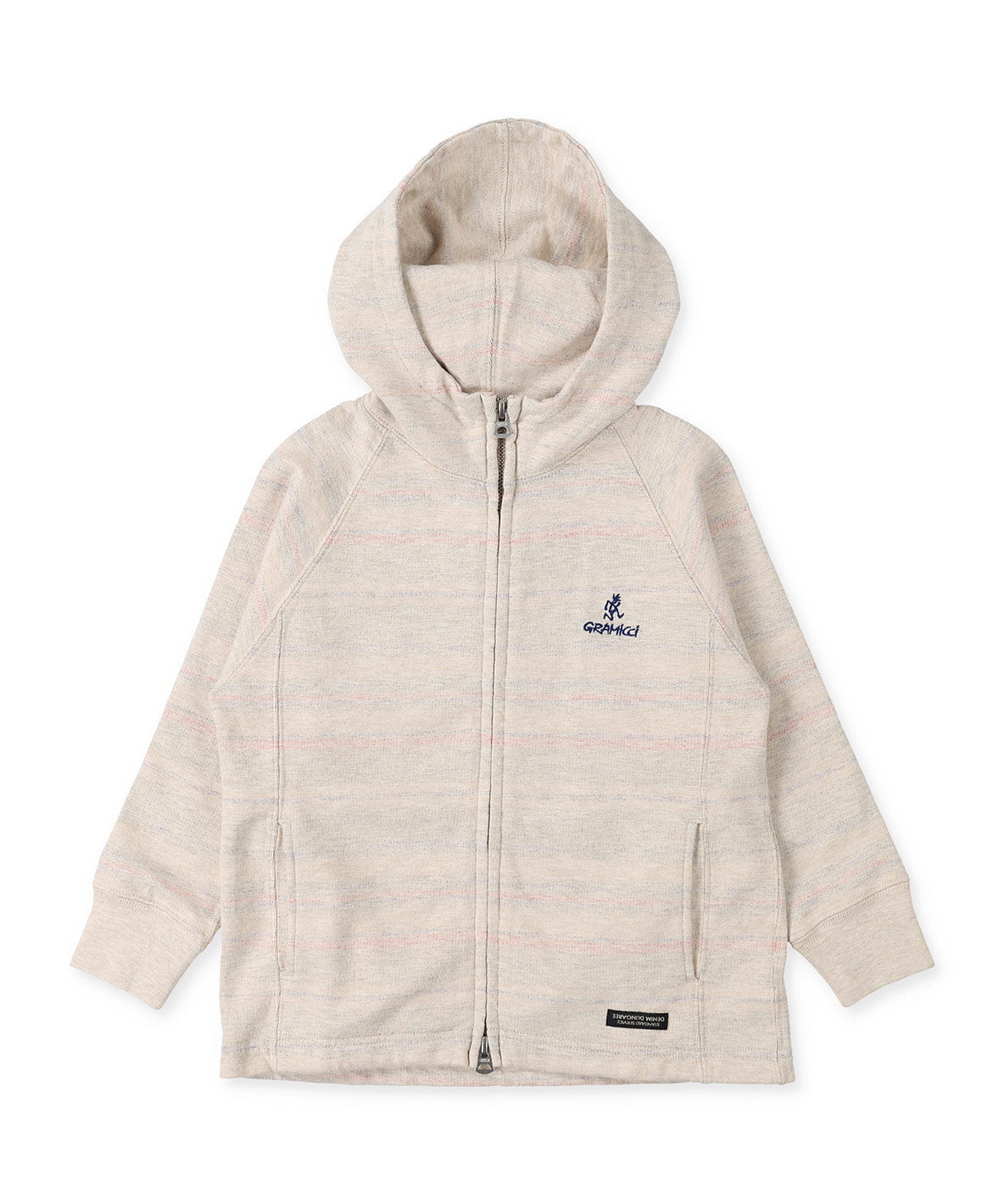 Inlay Fleece Striped GRAMICCI Zip-up Hoodie