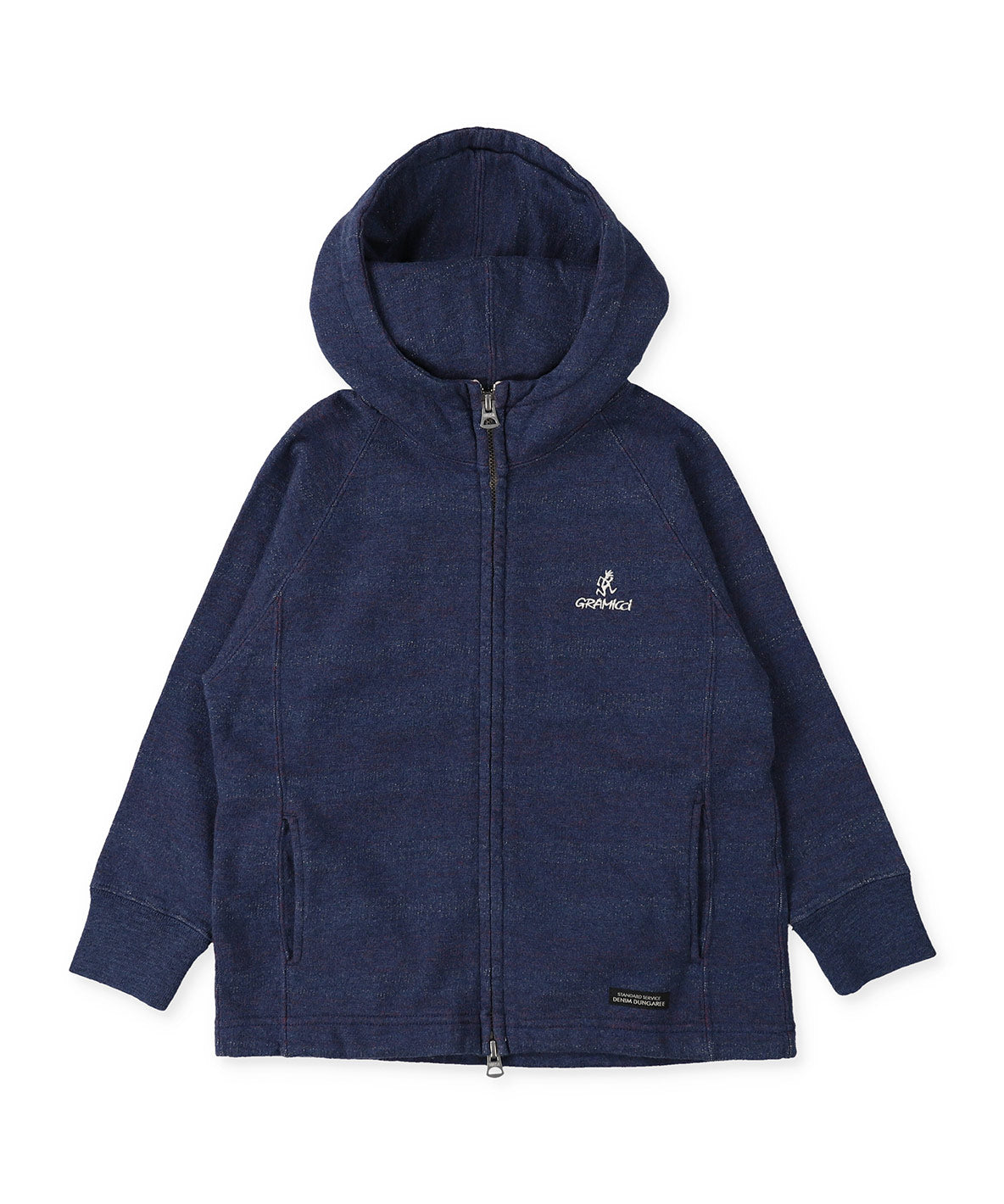Inlay Fleece Striped GRAMICCI Zip-up Hoodie